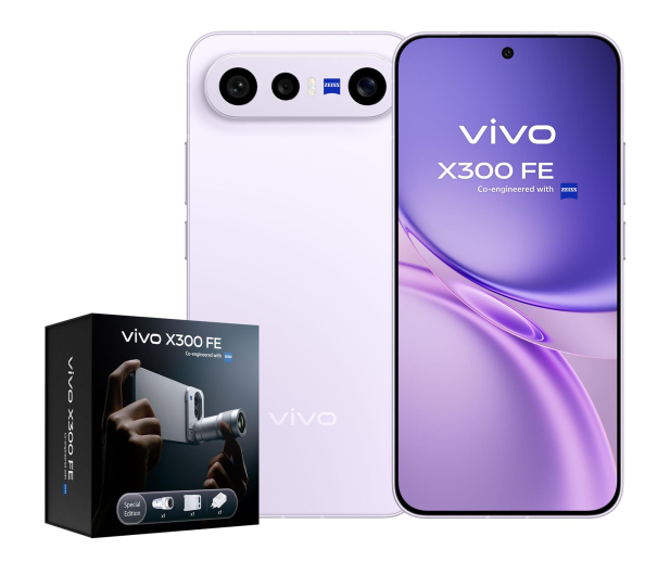 vivo X300 FE 5G 12/512GB 120Hz Fiolet BOX Zestaw fotograficzny - 1523364 - zdjęcie 2